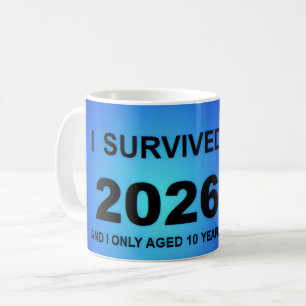 Caneca De Café Eu Sobrevivi 2026