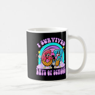 Caneca De Café Eu Sobrevivi 67 Dias De Escola Engraçado 67 Profes