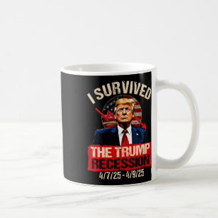 Caneca De Café Eu Sobrevivi À Recessão Trump 4725 4925
