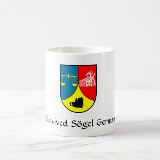 Caneca De Café Eu sobrevivi ao copo de Sögel Alemanha