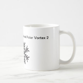 Caneca De Café Eu sobrevivi ao Vortex polar 2