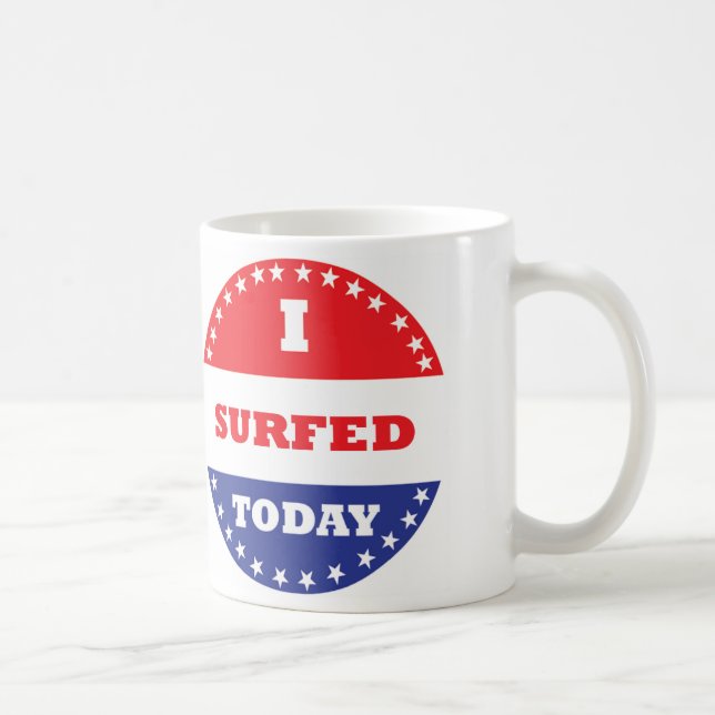 Caneca De Café Eu Sobrevivi Hoje (Direita)