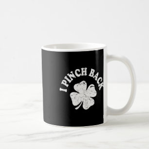 Caneca De Café Eu Soco Ck Engraçado Dia de São Patrício Eu Belisc