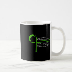 Caneca De Café Eu Sofro De Cancer De Duto Biliar