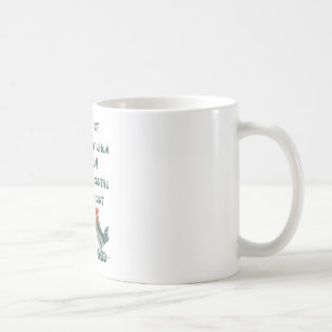 Caneca De Café Eu sonho do dia… GALINHAS