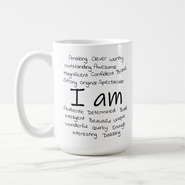 Caneca De Café Eu Sou (Esquerda)