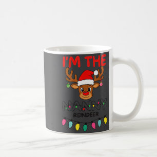 Caneca De Café Eu Sou A Babá Rena Família Natal Correspondência G