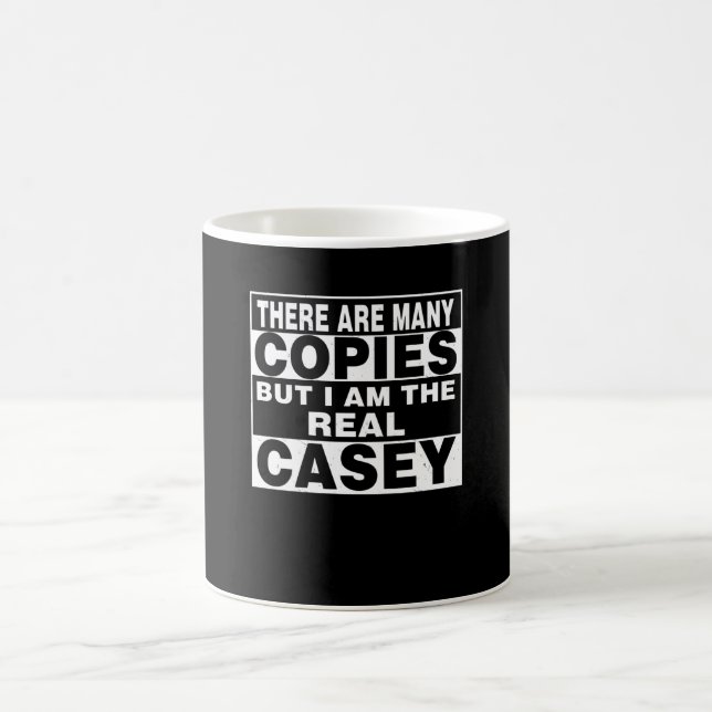 Caneca De Café Eu Sou A Casey Engraçada Diversão Pessoal Personal (Centro)