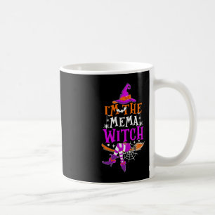 Caneca De Café Eu sou a família do Dia das Bruxas da Bruxa Mema