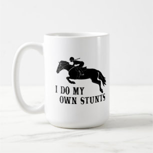 Caneca De Café Eu Sou A Garota Do Cavalo Que Faz