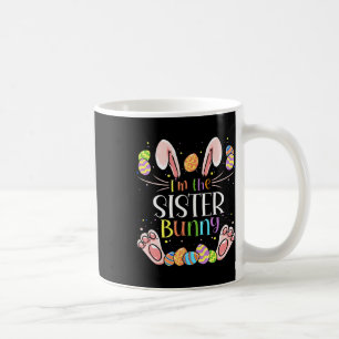 Caneca De Café Eu Sou a Irmã Bunny Correspondência Família Festa 