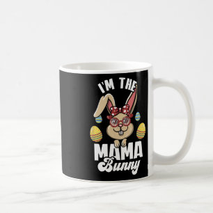 Caneca De Café Eu Sou a Mamãe Coelhinha da Família Correspondente