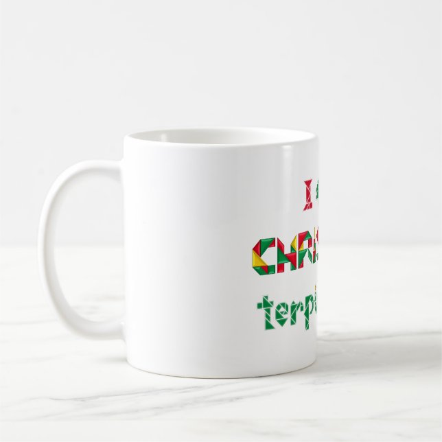 Caneca De Café Eu sou a obra-prima CRIST (Esquerda)
