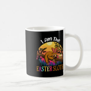 Caneca De Café Eu Sou A Preguiça De Páscoa Roupas De Páscoa _1
