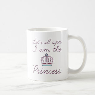 Caneca De Café Eu Sou A Princesa