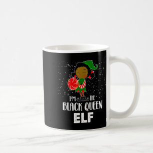 Caneca De Café Eu Sou A Rainha Negra Elf Meninas Afro-Americanas