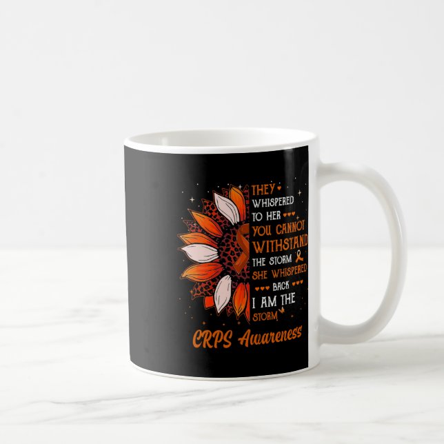 Caneca De Café Eu sou a Tempestade Cps Consciência Mês Guerreiro  (Direita)