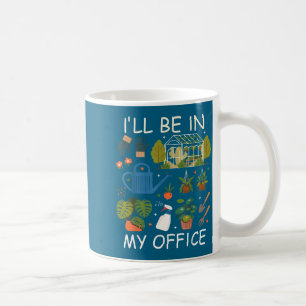 Caneca De Café Eu sou amante de plantas de jardinagem no meu jard