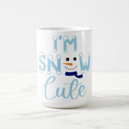 Caneca De Café Eu sou Boneco de Neve