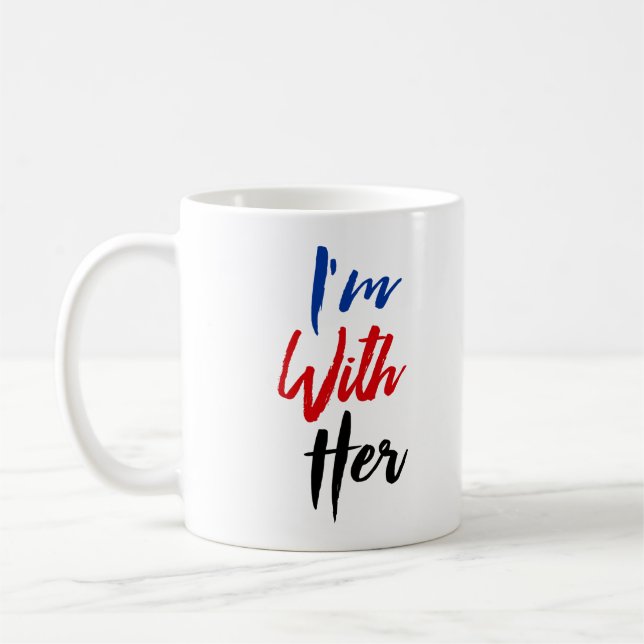 Caneca De Café Eu sou com ela (Esquerda)