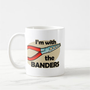 Caneca De Café Eu sou com o Banders