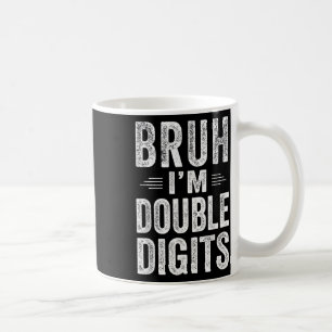 Caneca De Café Eu sou Dígitos Duplos Dons 10º Aniversário Dons 10