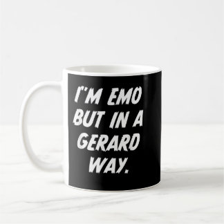 Caneca De Café Eu sou Emo, mas no Gerard Way Cote