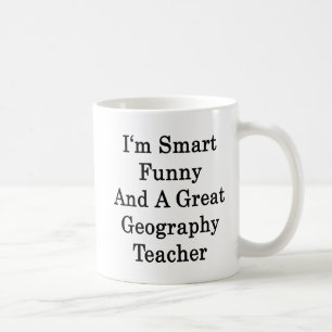 Caneca De Café Eu sou engraçado esperto e um grande professor da