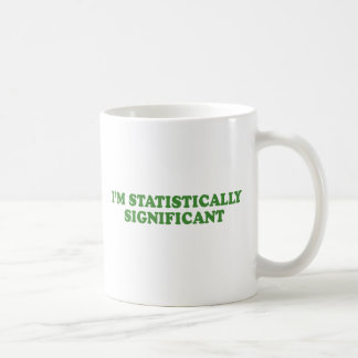 Caneca De Café Eu sou ESTATÌSTICA SIGNIFICATIVO
