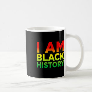 Caneca De Café Eu Sou História Negra Celebrando o Mês da História