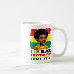 Caneca De Café Eu Sou História Negra Homens Patrióticos Afro-Amer