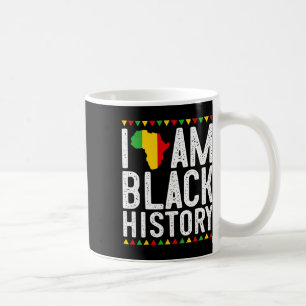 Caneca De Café Eu Sou História Negra Mês da História Negra Homens