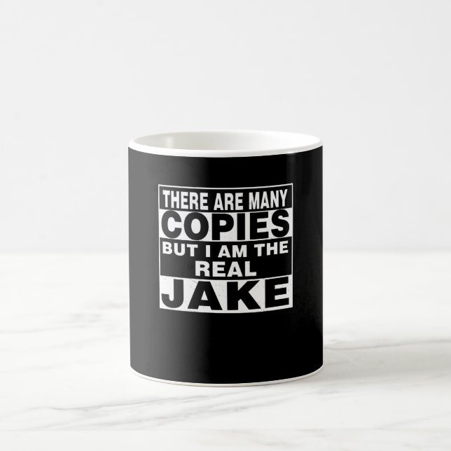 Caneca De Café Eu Sou Jake Engraçado, Pessoal Personalizado Diver (Centro)