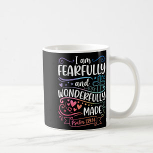 Caneca De Café Eu sou maravilhosamente e temerosamente feito salm