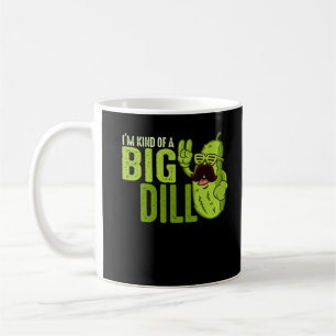 Caneca De Café Eu sou meio que um grande picles engraçado