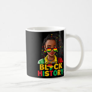 Caneca De Café Eu Sou Mês da História Negra Mulher Garota Afro Ne