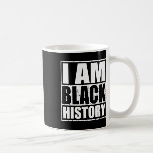 Caneca De Café Eu Sou Mês da História Negra Orgulho Afro-American