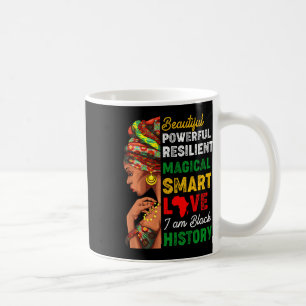 Caneca De Café Eu Sou Mulheres da História Negra Mês da História