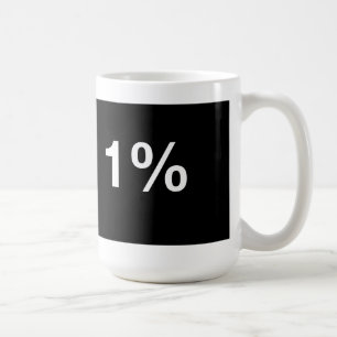 Caneca De Café Eu sou o 1%