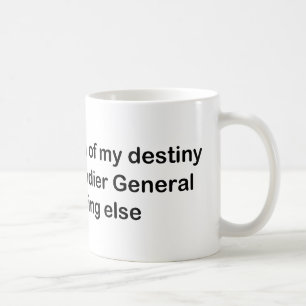 Caneca De Café Eu sou o capitão de meu destino