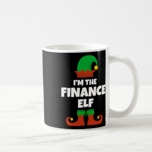Caneca De Café Eu Sou O Elfo Financeiro Família Pajama Natal Engr
