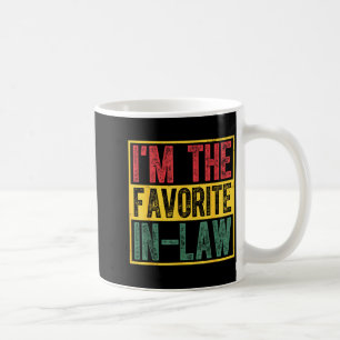 Caneca De Café Eu Sou O Favorito Na Lei Humor Retrô Divertido Fam
