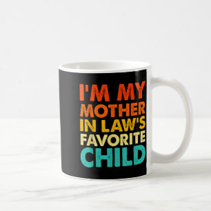 Caneca De Café Eu Sou o Filho Favorito da Minha Sogra, Pai/Mãe En