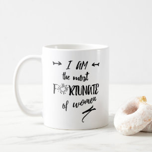 Caneca De Café Eu sou o mais feliz das mulheres