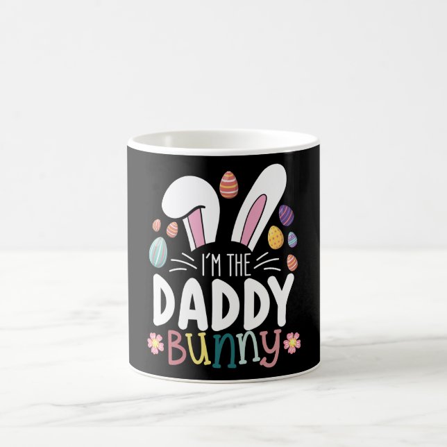 Caneca De Café Eu Sou O Papai Coelho Páscoa Família Combinando (Centro)