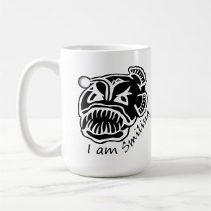 Caneca De Café Eu sou o Peixe-Anjo Sorridente