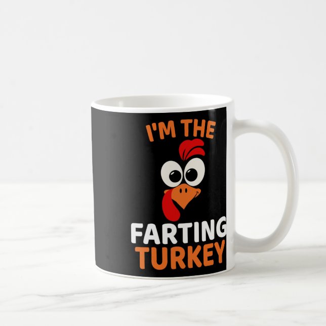 Caneca De Café Eu Sou o Peru que Peida (Direita)