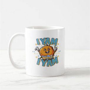 Caneca De Café Eu Sou O Que Eu Sou Design Clássico Para A Ação De