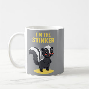 Caneca De Café Eu Sou O Stinker Skunk Desenho Fofo