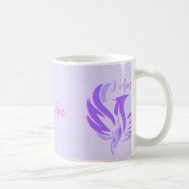 Caneca De Café Eu Sou Pássaro de Fogo da Chama Violeta - Feminino